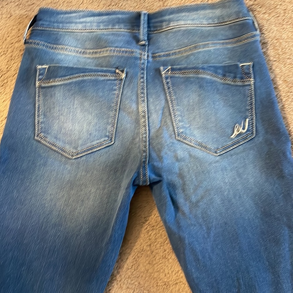 Express Mid Rise Legging Jeans - Picture 3 of 5